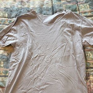 Zara Light Brown Short Sleeve Tee